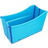 MccoMMon Vasca da bagno pieghevole per adulti, vasca da bagno pieghevole, per roulotte, docce, hotel, cortili, adulti, 87 x 46 x 56,5 cm