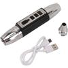 Hyuduo Torcia LED Ricaricabile per Valutazione Gioielli e Giada, 4 Luci UV 365nm e 395nm, Luce Bianca e Gialla, in Lega di Alluminio, Portatile per Identificare Punti e Macchie