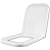 IDROTOP Copriwater per NERO CERAMICA ALISEO come ORIGINALE TERMOINDURENTE BIANCO cerniera inox normale o rallentata soft close