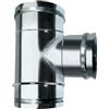 Brico Kit - Raccordo a T 90° femmina mono parete acciaio inox - Diametro: 150mm
