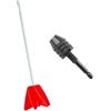 SENRISE Set di strumenti per miscelare pittura a elica, riutilizzabili, con adattatore per trapano, per resina, vernici e lattice