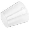 Homoyoyo Paralume in Vetro Cilindrico per Lampada da Soffitto E27 Foro 4.2cm, Design Elegante e Diffusione Luce per Ambienti Rilassanti e Vari Stili Interni