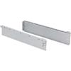 AERREGI KIT CASSETTO ALTEZZA 86 mm LUNGHEZZA 450 mm VERNICIATO ALLUMINIO