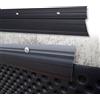 Lemal Profilo di Copertura Listello di Protezione per Pluriball PVC 65x10 Lemal PT6 - Nero, 50 Metri / 25 Rendere