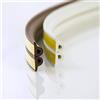 DQ-PP Guarnizione per finestre e porte, lunghezza 10 m, 9 x 5,5 mm, marrone, profilo a P, in EPDM