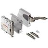 SOTECH Raccordo per ribalta Blum® AVENTOS HK 20K2700 (LF 1500-4900) con Blumotion per angolo di apertura ribalta sollevabile 107° incl. tappi di copertura grigio chiaro