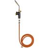 KEMPER - Torcia a gas professionale + tubo flessibile da 2 m Collegamento diretto alla bombola del gas Fiamma piezoelettrica regolabile