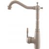 Granitan Rubinetto da cucina in stile retrò, con beccuccio girevole a 360°, rubinetto da cucina vintage ad alta pressione, testa in ceramica, set di rubinetti per bagno, cucina, ristorante, hotel