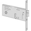 CISA Serratura elettrica CISA art. 14511900 entrata 90, ambidestra altezza scatola 64 mm. frontale 20, solo scrocco autobloccante fermo a giorno tensione 12 V ca CE.