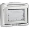 Legrand PLEXO-CROSS-Placca da incasso IP55 3Mod GRIGIO