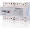 mumisuto Contatore di energia elettrica Consumo di energia Contatore di potenza elettrica digitale Contatore KWh trifase 20-80A 220/380V