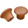 PILYON Maniglia Per Mobili Da Cucina 8 Pezzi Pomelli E Maniglie In Legno Massello Per Mobili Manico In Legno Di Funghi Manico In Legno Per Porta Cassetto Manico Tondo,Ab.16 Diametro 23mm