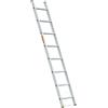 Drabest Scale serie Pro - Scaletta multiuso 1 x 8 in alluminio pressato, 150 kg, scala in alluminio, scale versatili, scala pieghevole, 40 x 218 x 5 cm