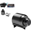 Caduola Telecamera Cat Eye, popolare telecamera domestica Cat-Eye, mini telecamera wireless WiFi 1080p HD, facile installazione, telecamera per visione notturna per casa, ufficio e auto, facile installazione