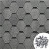 MASTERBRICO Tegole Canadesi per Tettoia Esterno 3,45 mq (24 Pz) - Tegola Canadese Bituminosa e Flessibile con Chiodi Inclusi - Facili da Installare, Resistenti a Intemperie e UV (A009)