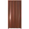 Granisud Mahagoni - Porta scorrevole pieghevole con maniglia per porta, altezza 204 cm, larghezza incasso 82 cm, altezza 204 x 82 cm, doppia parete 10 mm