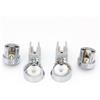 Zoegneer Robuste cerniere per box doccia, struttura in ABS cromato, fornisce un supporto sicuro per porte in vetro da 6 mm