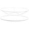 KONTONTY Cornice Paralume Rotonda in Ferro per Lampada da Tavolo E27, Design Multifunzionale Stabile, Elegante Anello per Paralume DIY e Illuminazione Domestica