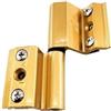 GSJNHY Cerniera Della Finestra 1 pz Cerniera for porte e finestre in lega di alluminio Ponte rotto Isolamento termico Cerniera for finestre aperte piatte Hardware Cerniere addensate pieghevoli per Finestra,