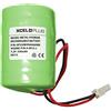 XCELPLUS Visonic Powermax mcs-700 ad alta capacità 0 - 9912-j allarme sirena batteria 250 mAh