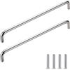 SYDARSYN 2 pezzi Maniglie per Mobili Inossidabile Acciaio Solido Porta Maniglie Fiocco Maniglia Cucina Armadietti Manopole Cassetto Armadio Maniglia 224 mm