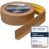 HOLZBRINK Battiscopa adesivo in PVC 50x20mm, 25 m | Bordino per top cucina, zoccolino battiscopa per mobili | Profilo angolare PVC | Colore: rovere chiaro