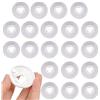 BETOY 30 pcs Copritubo Termosifone,Rosetta Termosifone Copertura per Tubi,Pipe Collar Bianco per 16 mm Diametro Tubo,Copri Tubi Termosifoni, Pipe Collar in Plastica per Radiatori Morsetti