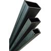 Fratelli Biasco barra tubolare rettangolare in ferro lega S235JR,Varie misure, lunghezza 2 metri (60x30x2x2000mm)