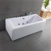 SPALINA SIKINOS WHITE Jets - Vasca idromassaggio classica L 170 x l 78 cm, by SPALINA