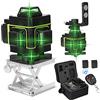 VISLONE Livella Laserline Autolivellante 360,16 Linee Strumento Livello Laser Linea Orizzontale Verticale 3°, Display LCD Multifunzione
