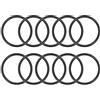 uxcell Sourcingmap, O-ring in gomma nitrilica, diametro 60 mm, diametro 53 mm, spessore 3,5 mm, guarnizione metrica Buna-N, confezione da 10