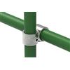 Fenau | Raccordi incrociati/raccordo per tubi, Ø (60,3/48,3 mm) Traversa riduttiva, ghisa malleabile, zincata a caldo, viti incl.
