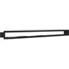KRATKI griglia di ventilazione AIR 100x6cm nero verniciato a polvere 6 100