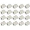 uxcell 20pcs 2mm Dia Tubo di Ceramica Isolato Elettronico Filo Bundle, 4x5mm