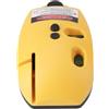 mumisuto Livello laser a infrarossi, 2 linee orizzontali verticali linea laser a infrarossi livello strumento di misurazione ad angolo retto per l'installazione di scaffali, posa di pavimenti(Giallo)