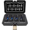 HASKYY M5-M18 - Set di 8 chiavi a bussola da 1/2 pollice (1,27 cm), con denti interni