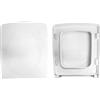 HYDRO HOME Copriwater Sedile Wc OCEANO ALTHEA Come Originale, In Plastica Termoindurente Avvolgente,Colore Bianco MADE IN ITALY