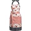 Alex Virtue Grembiule retrò con motivo floreale con grandi tasche, per donne e ragazze, per cucina, panetteria, regalo per la mamma, bel pollo, taglia unica