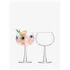 LSA International GN03 Gin, Bicchiere Ballon, 420 ml, Trasparente, Confezione da 2