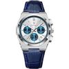 Poedagar Orologio alla moda per gli uomini in pelle orologio sportivo impermeabile luminoso cronografo data classico lusso quarzo orologi da uomo