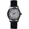 MWC Selza Kriegsmarine (German Navy) WW2 Pattern Automatico Acciaio Marrone Bianco Argento Pelle Orologio Unisex