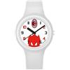 LOWELL Orologio Milan da bambino bianco in gomma cassa 34 mm