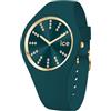ICE-WATCH Orologio Analogico al Quarzo da Donna con Cinturino in Silicone 021593, Verde (Verdigris)