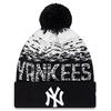 New Era York Yankees MLB Navy White Sport Beanie - One-Size