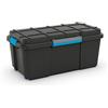 Kis Grande contenitore in plastica per immersioni subacquee con ruote, 65 litri, perfetto per sottotetto, cantina, garage