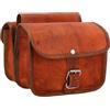 Gusti Leder Sabine S Borsa per Bicicletta in Pelle per Sella Strumenti Pelle di Capra Marrone A129b, marrone, Taglia unica