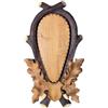 Hi Life Living Nature Scudo di Legno per Trofeo Daino. Pannello. Corna. Caccia. 45x25cm 031302
