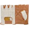 Prime Leather inc Prime Leather Guanti Palestra sollevamento pesi in pelle Imbottito ,Bodybulding ,Crossfit , Pesistica polso imbottito, Allenamento, trazioni sbarra, Esercizio, Forza, Fitness Palestra art 403-S