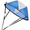 AsrMyjcx Vela Pieghevole per Kayak in PVC, a Scomparsa, Ideale per Accessori Come Barche, Tavole da Canottaggio, con Finestra di Visualizzazione per Il