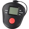Yhenlovtt Contatore stepper con display in plastica ABS per attrezzature fitness, conteggio tracce, velocità, distanza e calorie, compatibile